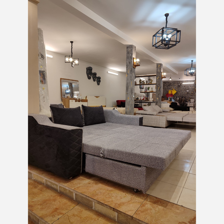 مبل تختخوابشو دونفره باکسدار مدل اکسان ارسال به سراسر ایران