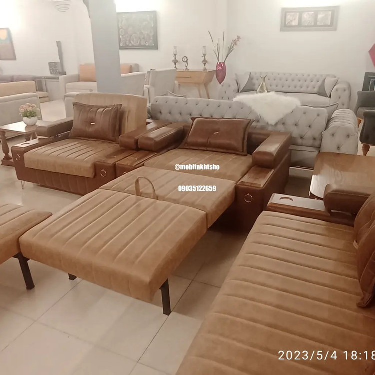 ست مبل تختخوابشو کاناپه تخت شو