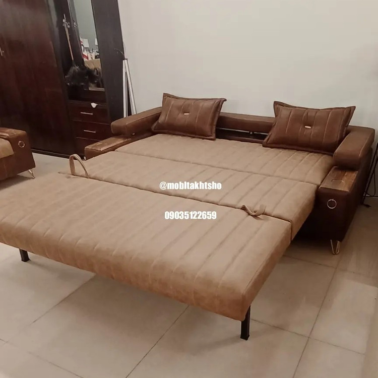 ست مبل تختخوابشو کاناپه تخت شو