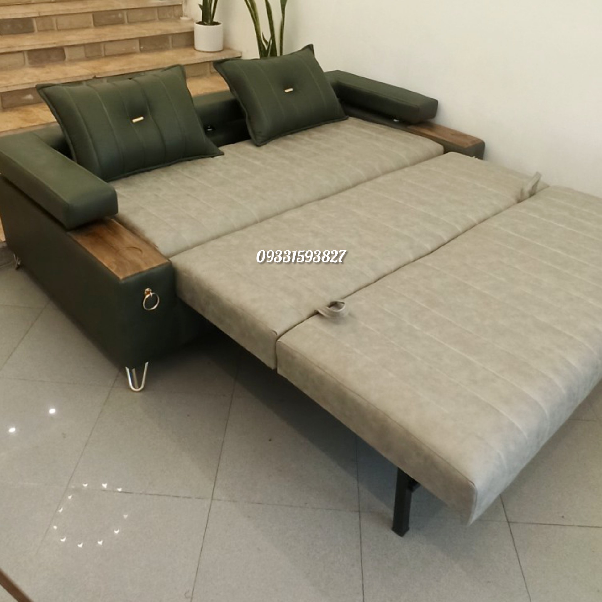 مبل تختخوابشو دونفره  مبل تختشو (پس کرایه)