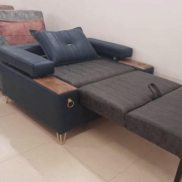 مبل تختخوابشو کاناپه تختشو یکنفره ارسال با باربری