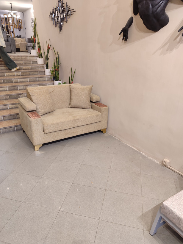 مبل تختخوابشو یکنفره مدل لاوسکی عرض ۱۱۰